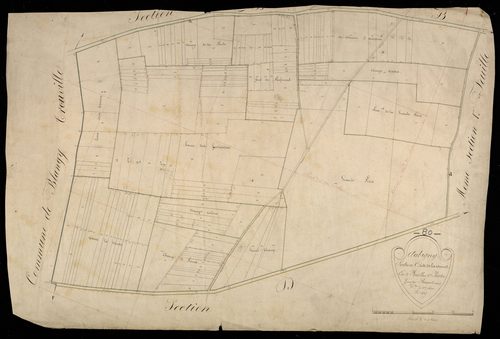 Plan du cadastre napoléonien - Aubigny : Remise (La), C2