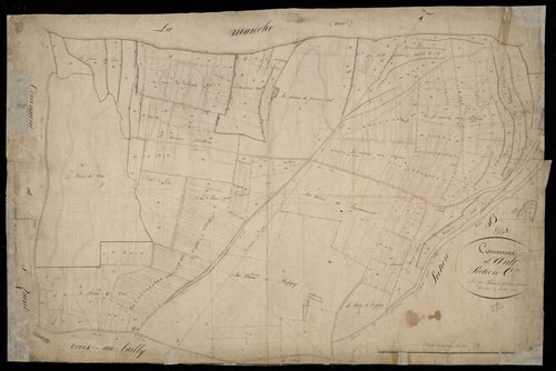 Plan du cadastre napoléonien - Ault : C