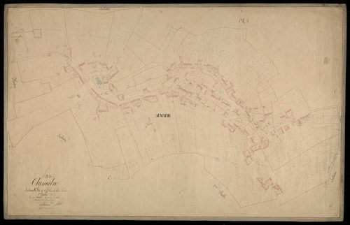 Plan du cadastre napoléonien - Aumatre : Chef-lieu (Le) ; Bois Frénet (Le), C1