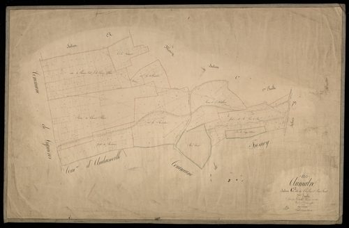 Plan du cadastre napoléonien - Aumatre : Chef-lieu (Le) ; Bois Frénet (Le), C2