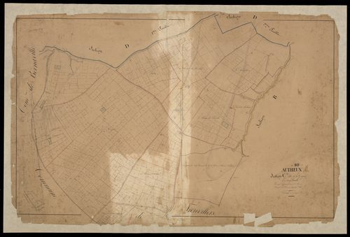 Plan du cadastre napoléonien - Autheux : Coignée (La), C