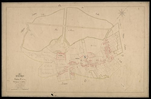 Plan du cadastre napoléonien - Avesnes-Chaussoy (Avesnes) : Chef-lieu (Le), A2