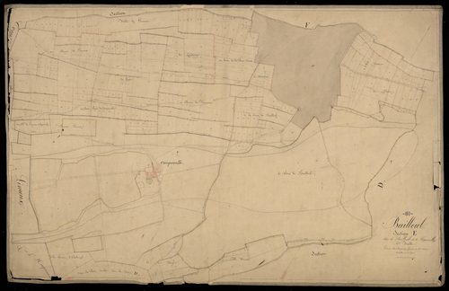 Plan du cadastre napoléonien - Bailleul : Bailleul ; Coquerelle, E1