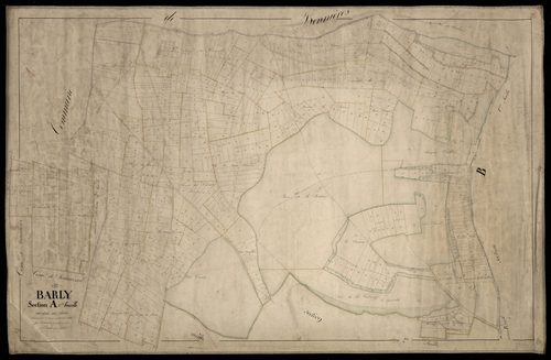 Plan du cadastre napoléonien - Barly : Au-delà des Bois, A1