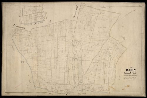 Plan du cadastre napoléonien - Barly : Plaine d'Envigne (La), A2