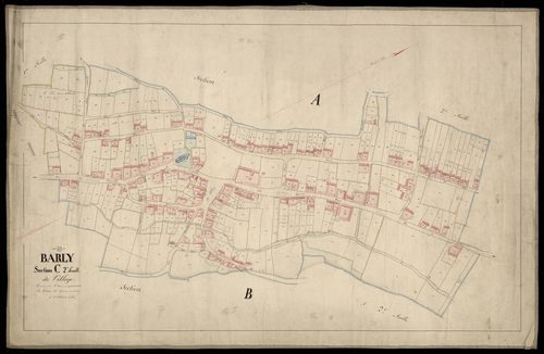 Plan du cadastre napoléonien - Barly : Village (Le), C2