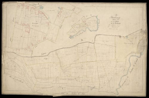 Plan du cadastre napoléonien - Bealcourt : Bréhénault (Le), A
