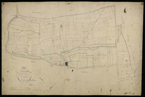 Plan du cadastre napoléonien - Beaucourt-en-Santerre (Beaucourt) : Saint Marc, C