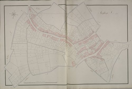 Plan du cadastre napoléonien - Beauval : I2