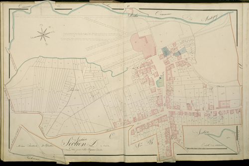 Plan du cadastre napoléonien - Atlas cantonal - Behencourt : Chef Lieu (Le), D