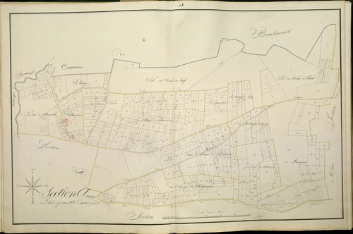 Plan du cadastre napoléonien - Atlas cantonal - Behencourt : A1
