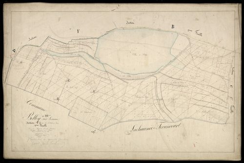 Plan du cadastre napoléonien - Belloy-sur-Somme : Vallée du Poivre (La), C2