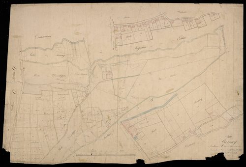 Plan du cadastre napoléonien - Bernay : Retz-à-Coulon (Le), A