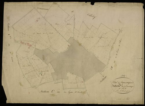 Plan du cadastre napoléonien - Beuvraignes : Beuvraignes, F1