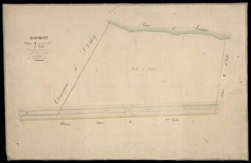 Plan du cadastre napoléonien - Boismont : Hameau de Pinchefalise (Le), A1