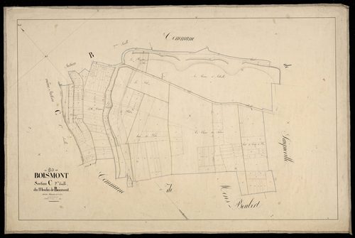 Plan du cadastre napoléonien - Boismont : Moulin de Boismont (Le), C2