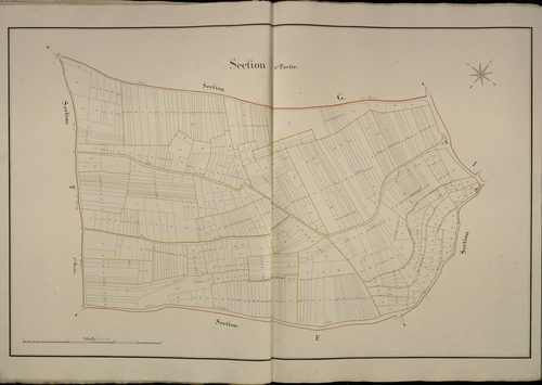 Plan du cadastre napoléonien - Boves : F2