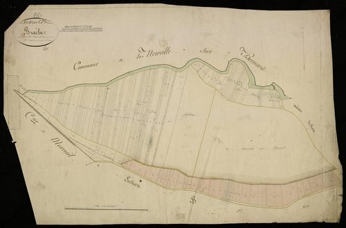 Plan du cadastre napoléonien - Braches (Brache) : A1