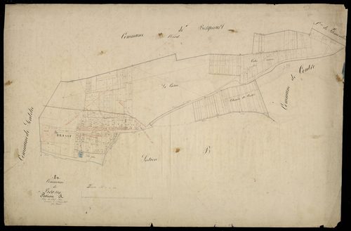 Plan du cadastre napoléonien - Brassy : Chef-lieu (Le), A