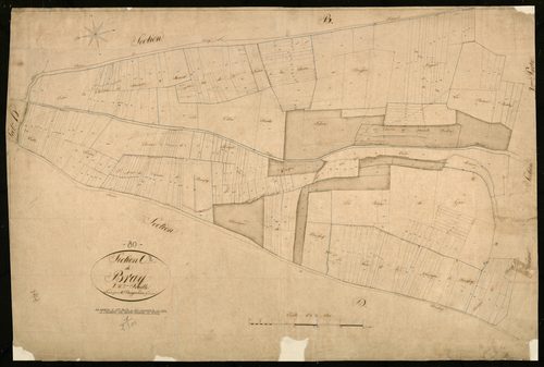 Plan du cadastre napoléonien - Bray-sur-Somme (Bray) : C3