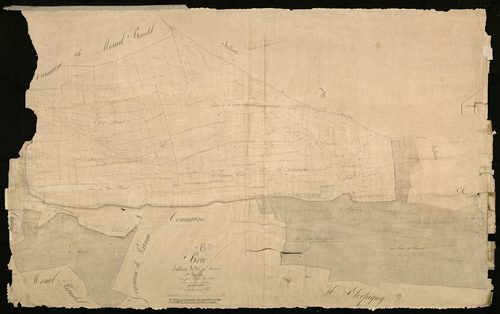 Plan du cadastre napoléonien - Brie : Hamel (Le), A1