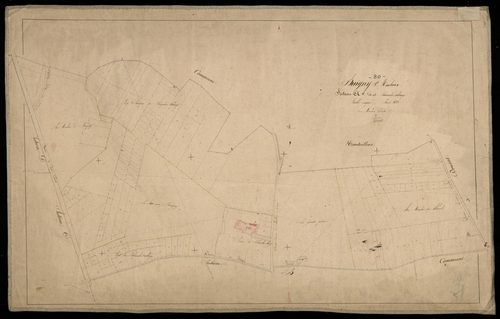 Plan du cadastre napoléonien - Buigny-Saint-Maclou (Buigny Saint Macloux) : Blanche abbaye (La), A