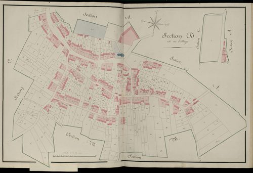 Plan du cadastre napoléonien - Atlas cantonal - Bus-Les-Artois (Bus) : Village (Le), D