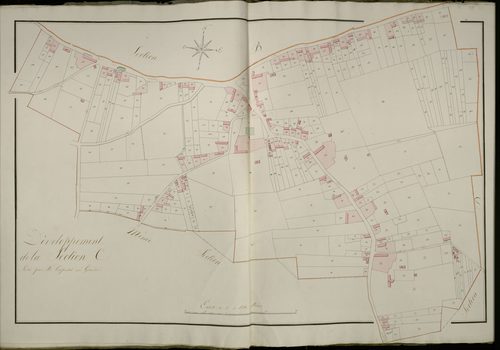Plan du cadastre napoléonien - Bussus-Bussuel (Bussu) : C développée