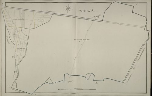 Plan du cadastre napoléonien - Cachy : Bois Impérial du Bois L'Abbé (Le), A