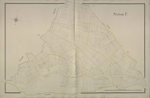 Plan du cadastre napoléonien - Caix : F