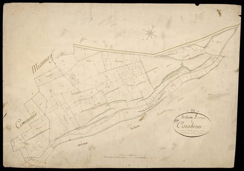Plan du cadastre napoléonien - Cambron : F1