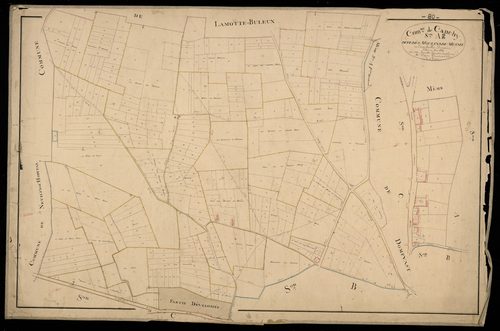 Plan du cadastre napoléonien - Canchy : Moulins du Mesnil (Les), A2