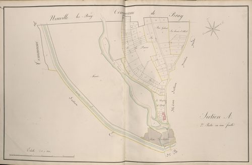Plan du cadastre napoléonien - Atlas cantonal - Cappy : A2