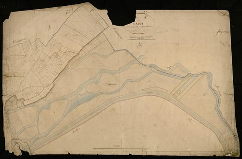 Plan du cadastre napoléonien - Cappy : A1