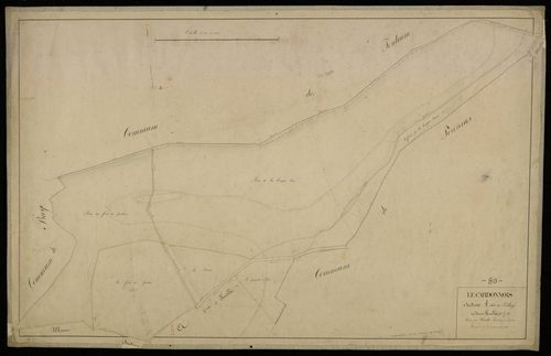 Plan du cadastre napoléonien - Cardonnois (Le) (Lecardonnois) : Village (le), A1