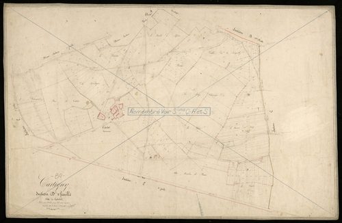 Plan du cadastre napoléonien - Cartigny : Catelet (Le), D3
