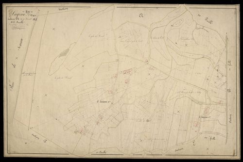 Plan du cadastre napoléonien - Cayeux-sur-Mer (Cayeux sur Mer) : Hourdel (Le), A2