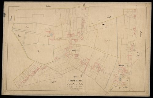 Plan du cadastre napoléonien - Cerisy-Buleux (Cerisy Buleux) : Chef-lieu (Le), C2 développement