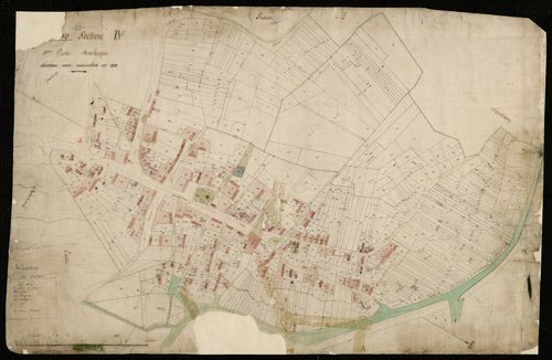 Plan du cadastre napoléonien - Cerisy : B1