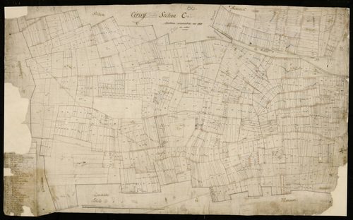 Plan du cadastre napoléonien - Cerisy : C