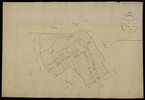 Plan du cadastre napoléonien - Champien : Chef-lieu (Le), C2