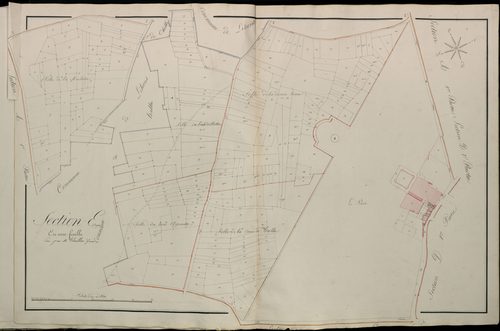 Plan du cadastre napoléonien - Atlas cantonal - Chaulnes : Parc (Le), E