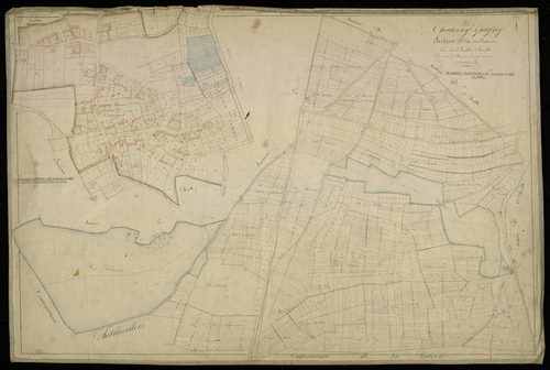 Plan du cadastre napoléonien - Chaussoy-Epagny : Coutures (Les), D2