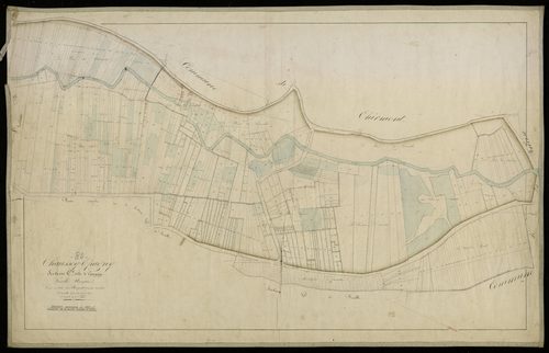 Plan du cadastre napoléonien - Chaussoy-Epagny : Epagny, C