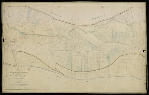 Plan du cadastre napoléonien - Chaussoy-Epagny : Haineville, B2