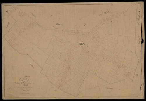 Plan du cadastre napoléonien - Chepy : Chef-lieu (Le), C2