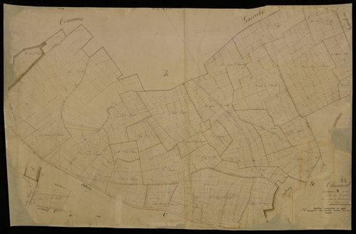 Plan du cadastre napoléonien - Chirmont : Ecroquets (Les), A