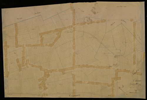 Plan du cadastre napoléonien - Chirmont : Chef-lieu (Le), B2