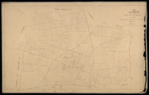 Plan du cadastre napoléonien - Citerne : Yonville, C