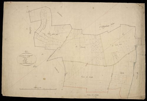 Plan du cadastre napoléonien - Cocquerelle : Nord (Le), A1